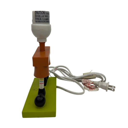 SpongeBob SquarePants Legs Novelty Table Lamp 8 in Tall Tested Working