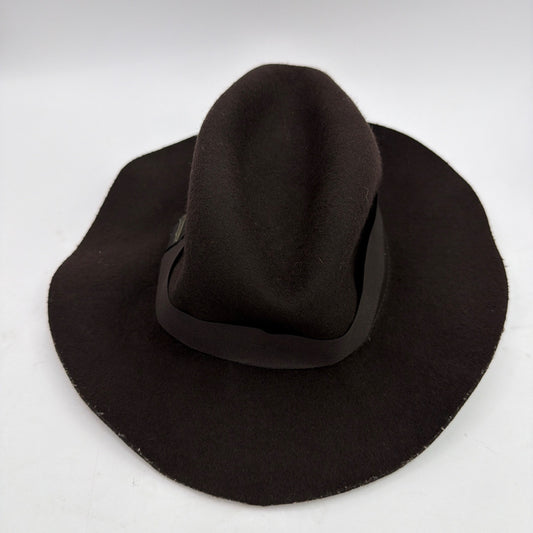 Rubie’s Indiana Jones DLX Fedora Hat #49673 Dark Brown/Black Approx 7 in Opening