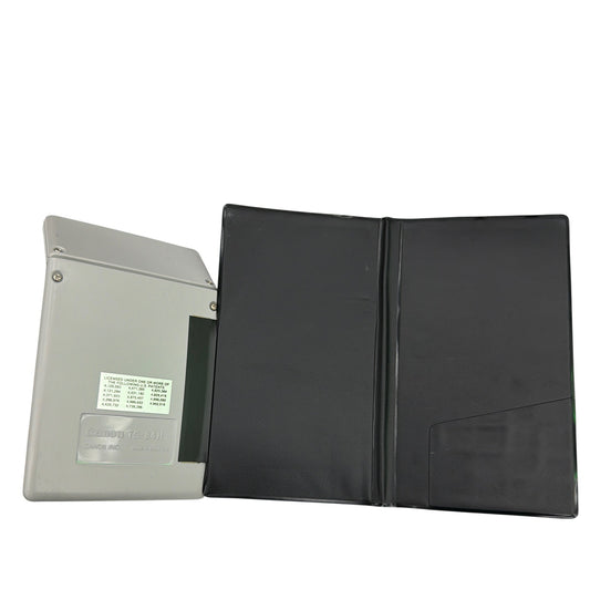 Canon TS-84H Dual Power Tilt Display Electronic Calculator with Case