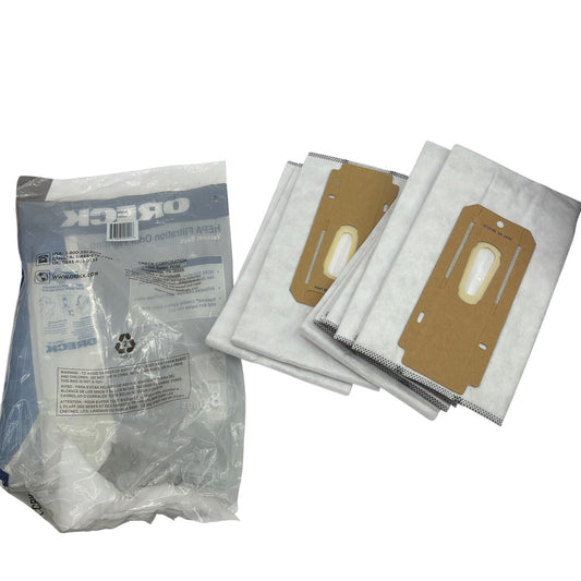Oreck HEPA Filtration Odor Fighting Vacuum Bags Type CC CCPK80H Lot of 7