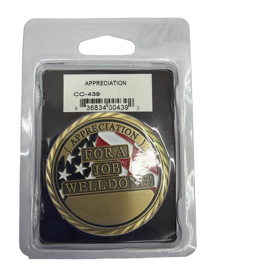 Challenge Coin Company CC-439 Appreciation Challenge Coin 50mm "Thank You"