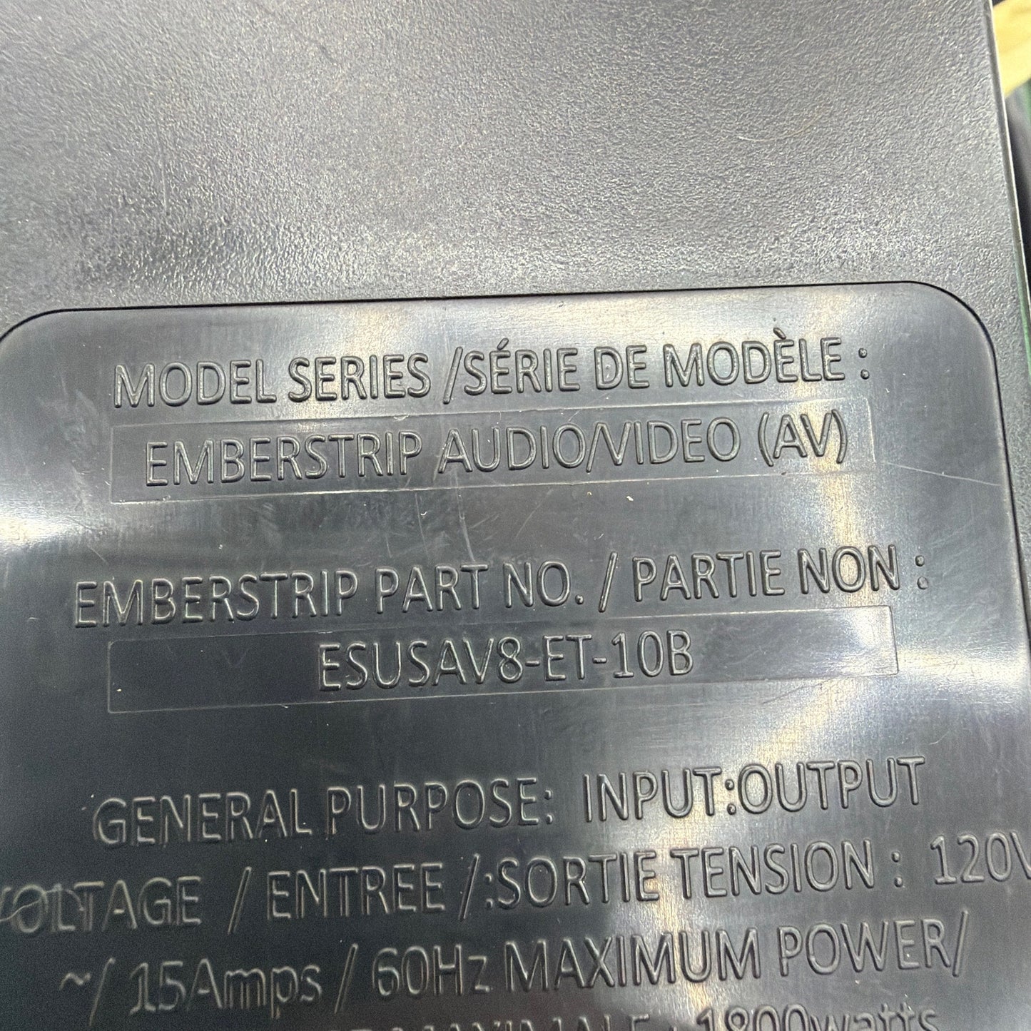 Embertec Emberstrip 8PC+ & 8AV+ Power Strip Lot Tested No Sensor