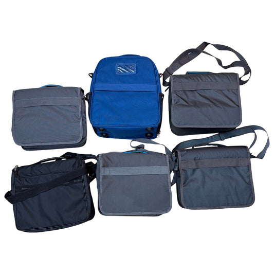 Lot of 6 ResMed CPAP Machine Travel Carry Bags – Gray/Black/Blue
