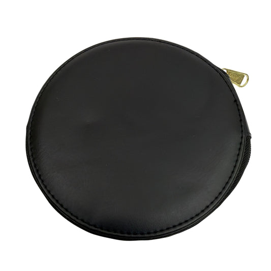 Microsoft Windows 2000 Round Zippered Case Pouch Leed's Black