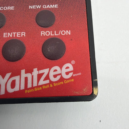 Hasbro Milton Bradley Yahtzee Palm-Size Roll & Score Electronic Handheld Game 3V