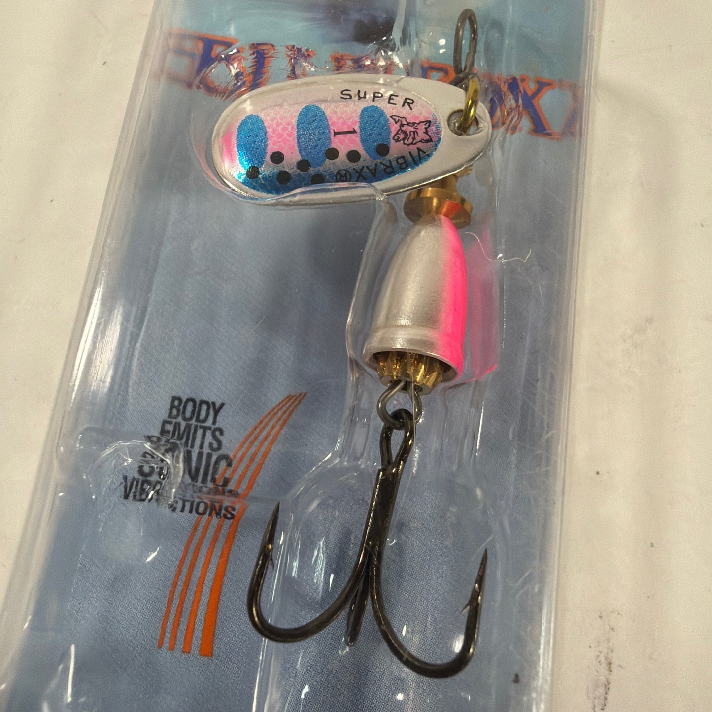 Blue Fox Vibrax Mid Depth Inline Spinner BFF1 RT Size 1 1/8 oz 4g