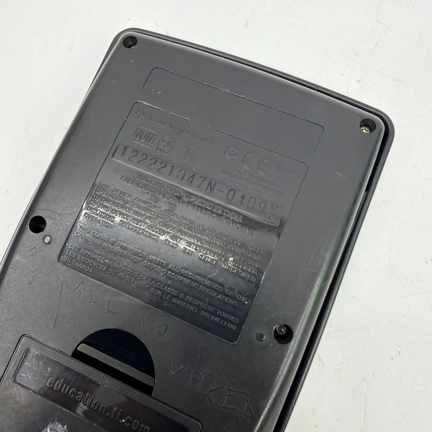 Texas Instruments TI-83 Plus Graphing Calculator with Slide Cover