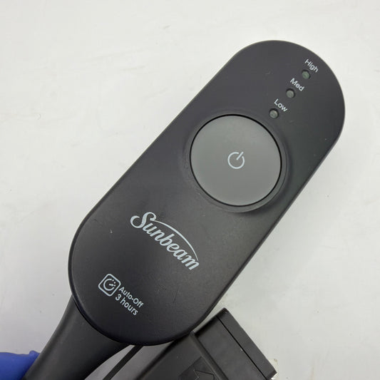 Sunbeam Style AA85 Heated Blanket/Throw Controller Power Cord 3-Prong 120VAC 180