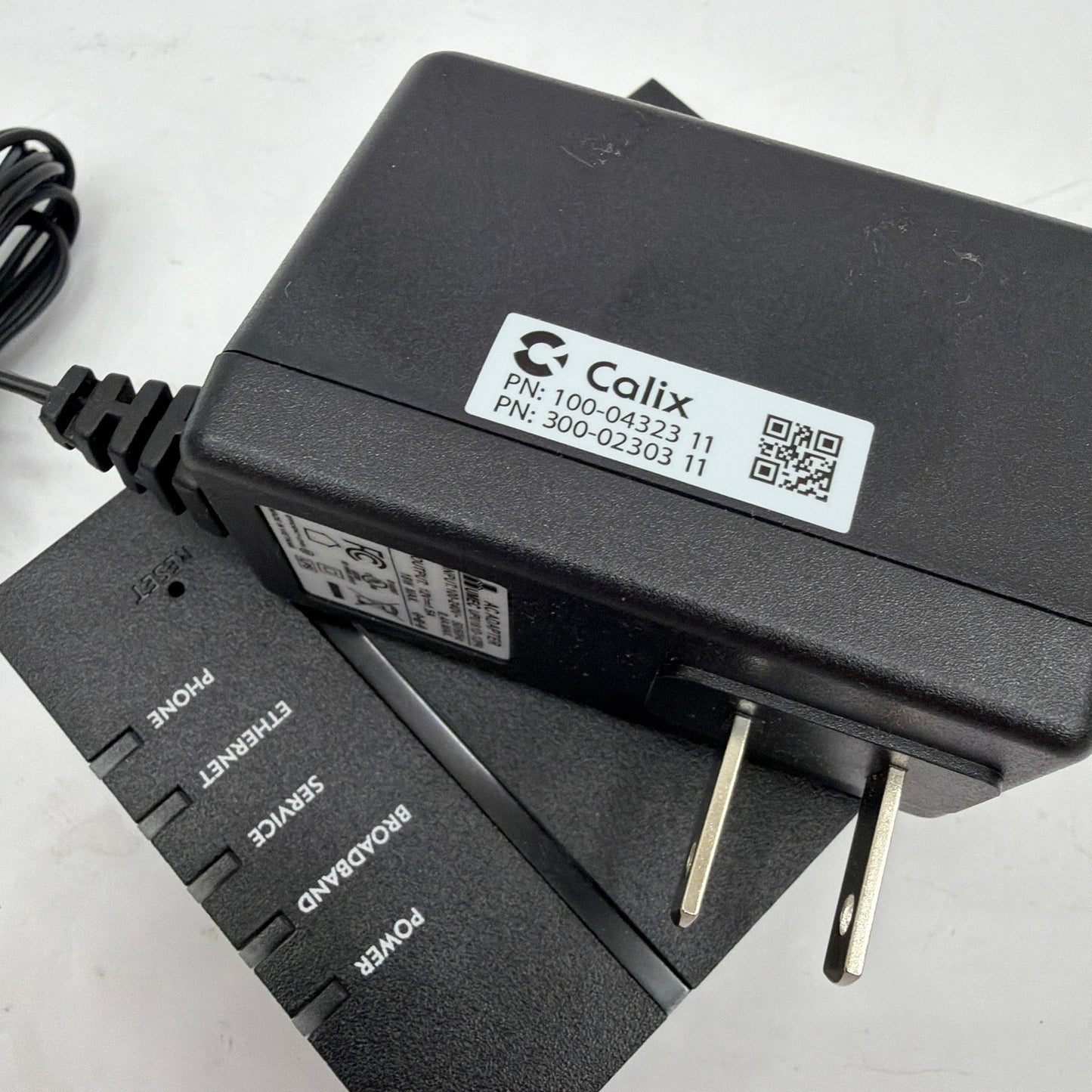 Calix GigaPoint 803G GPON Fiber ONT with Power Adapter