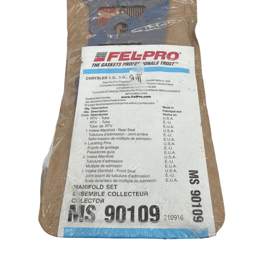 Fel-Pro MS 90109 Engine Intake Manifold Gasket Set New Old Stock