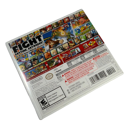 Super Smash Bros for Nintendo 3DS Empty Case and Manual No Game