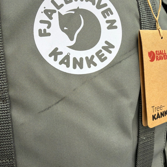 Fjallraven Tree-Kanken Backpack 16L Charcoal Grey 23511 New w/ Tag STAIN