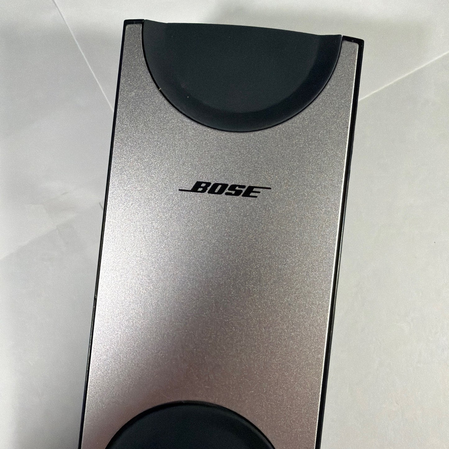 Bose Wave Premium Backlit Remote Control Cradle Stand Silver and Black