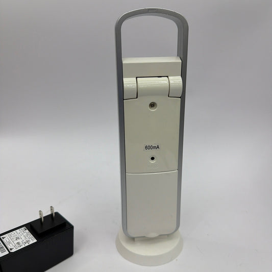 OttLite LED Mobile Task Desk Lamp White/Gray w/ AC Adapter Tested Working