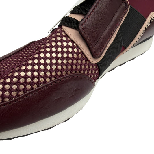 A New Day Women’s Burgundy Slip-On Sneakers Size 7.5
