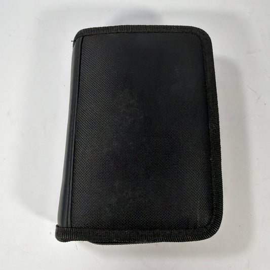 Nintendo DS Black Zipper Carrying Case Pouch 6 x 4 x 2 in