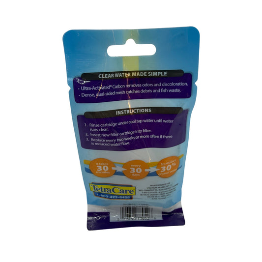 Tetra Whisper Filter Cartridges XS Extra Small 4-Pack Replacement Cartridges