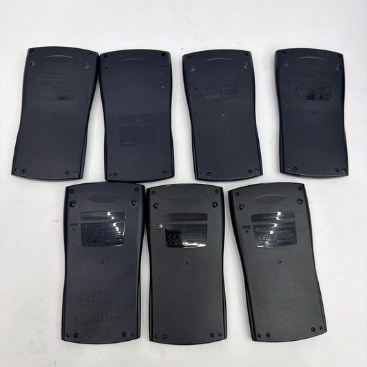 Lot of 7 Texas Instruments TI-30X IIS Scientific Calculators Tested
