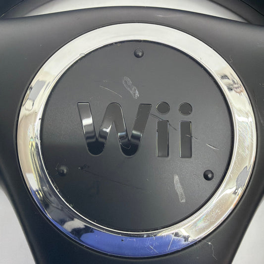 Nintendo Wii Wheel Steering Wheel Controller Accessory RVL-024 Black