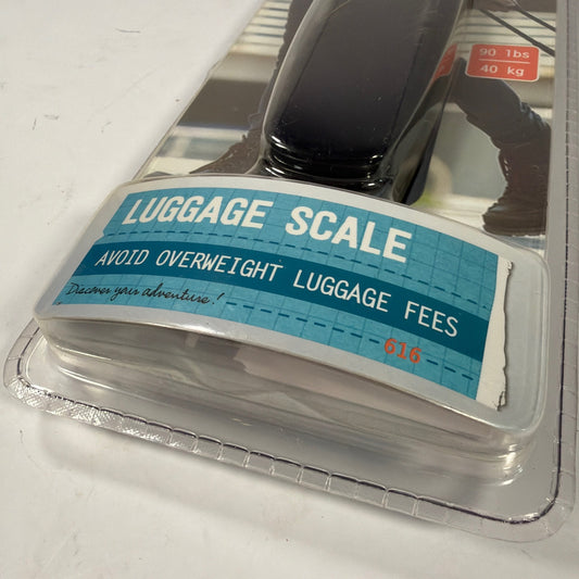 Lewis N. Clark Digital Luggage Scale 90 lb 40 kg Model 616 New in Package