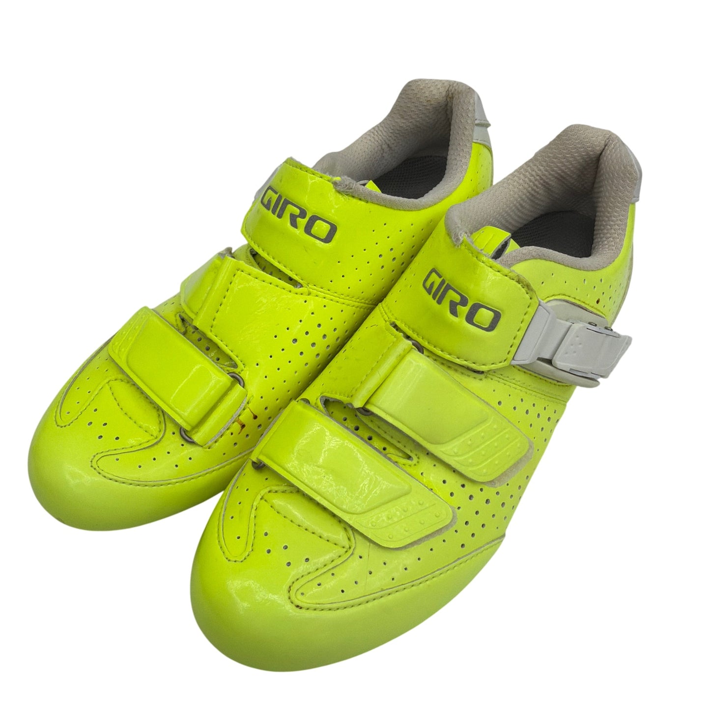 Giro Espada E70 Women’s Road Cycling Shoes Hi-Vis Yellow EU 39 US 7.5 No Cleats