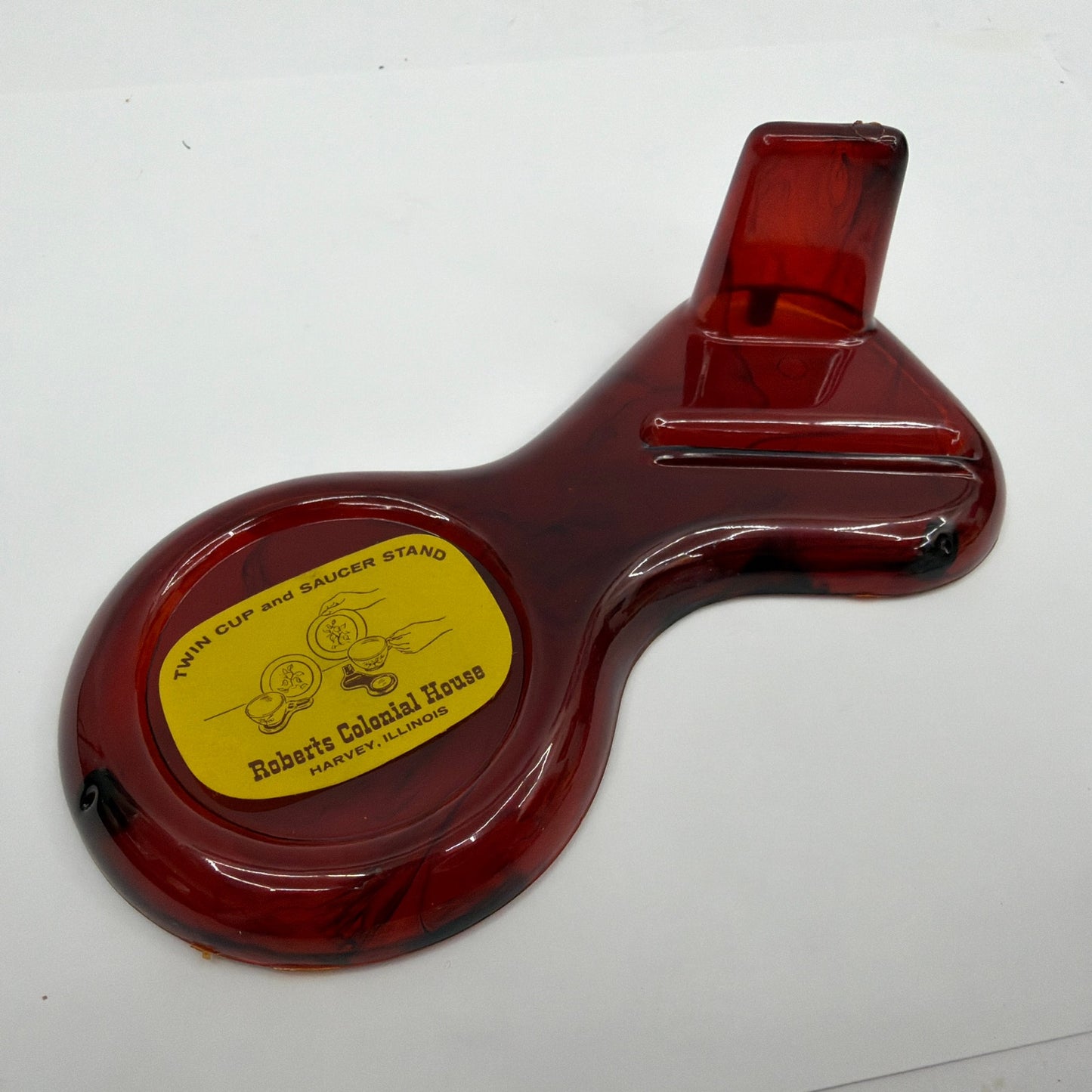 Norcrest Japan 25th Anniversary Teacup and Saucer Set C-195 with Roberts Twin