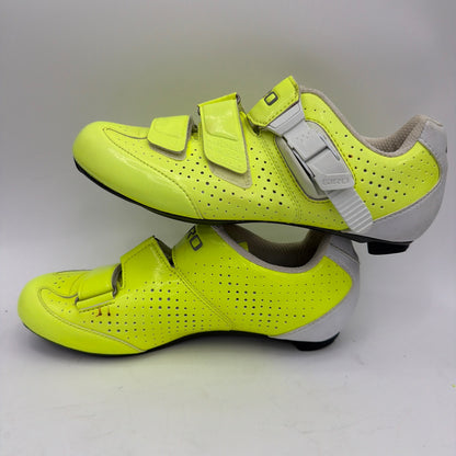 Giro Espada E70 Women’s Road Cycling Shoes Hi-Vis Yellow EU 39 US 7.5 No Cleats
