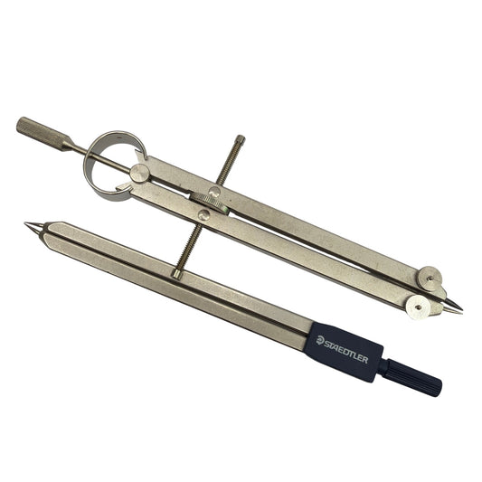 C-Thru DI-26 Drafting Compass with Staedtler Extension Arm & Sleeve