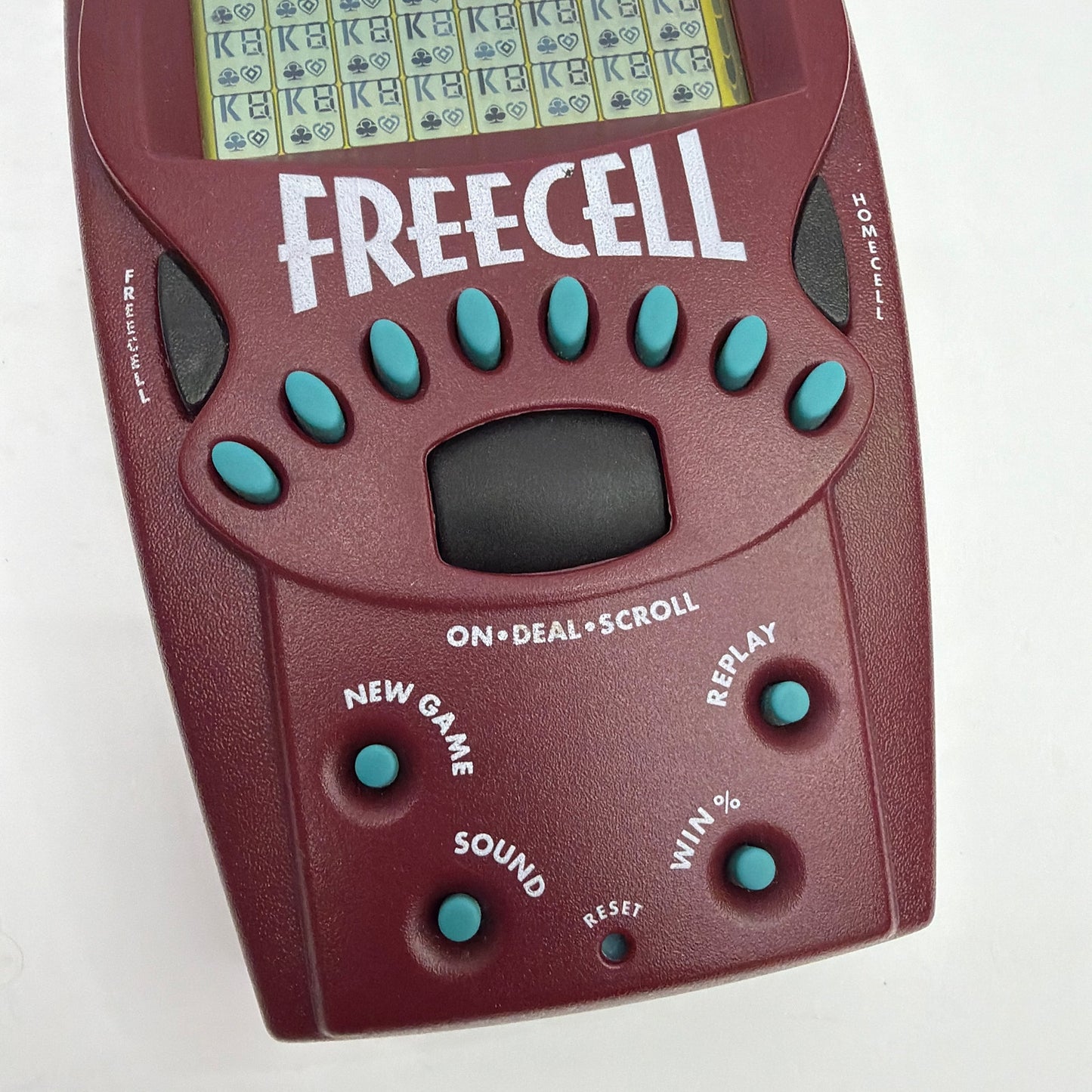 Radica FreeCell Handheld Electronic Game 1999 Tested Working