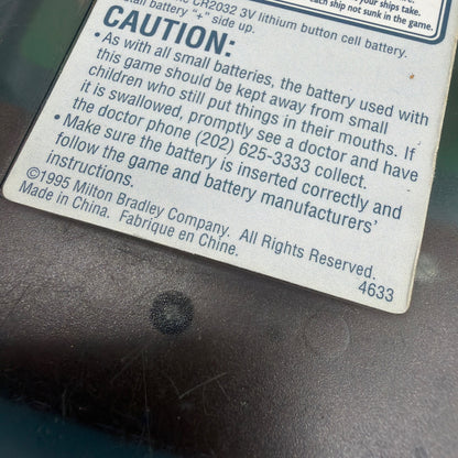 1995 Milton Bradley Electronic Hand-Held Battleship Game Lot of 2 Tested