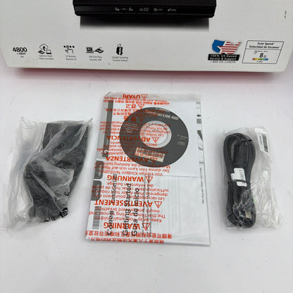 Canon CanoScan LiDE 400 Color Image Scanner USB Flatbed Black with Box