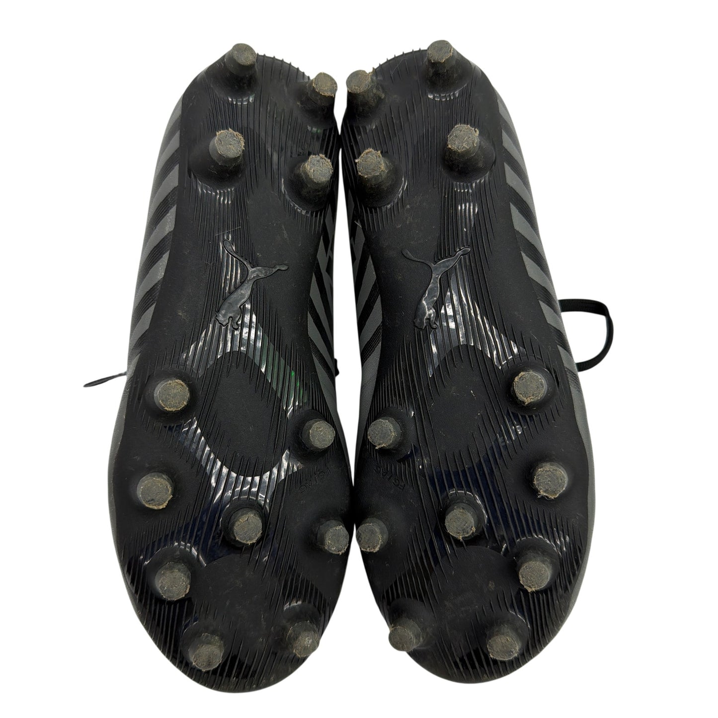 PUMA Tacto II FG Youth Soccer Cleats 106704-03 Black/Castlerock US 1