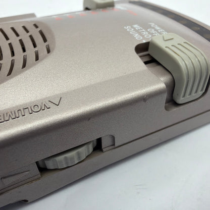 Seiko SQ-88 Quartz Metronome Made in Japan Silver