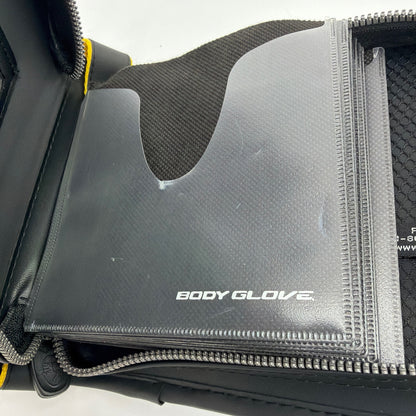 Body Glove Fellowes CD/DVD Zipper Wallet Case Black Yellow