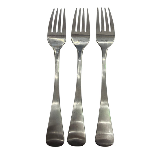 Mikasa Cosmo Satin 18/10 Stainless Steel Forks Lot of 3