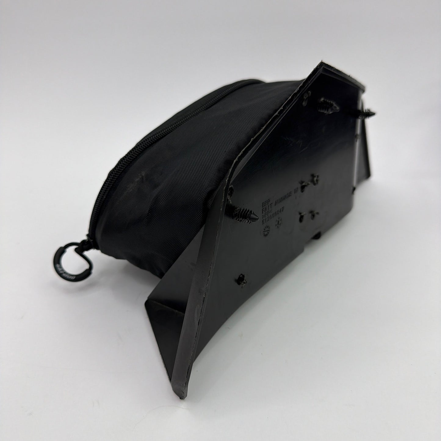 Ski-Doo BRP Snowmobile Storage Bag With Acoustic Plate Mount PN 512060847 Black