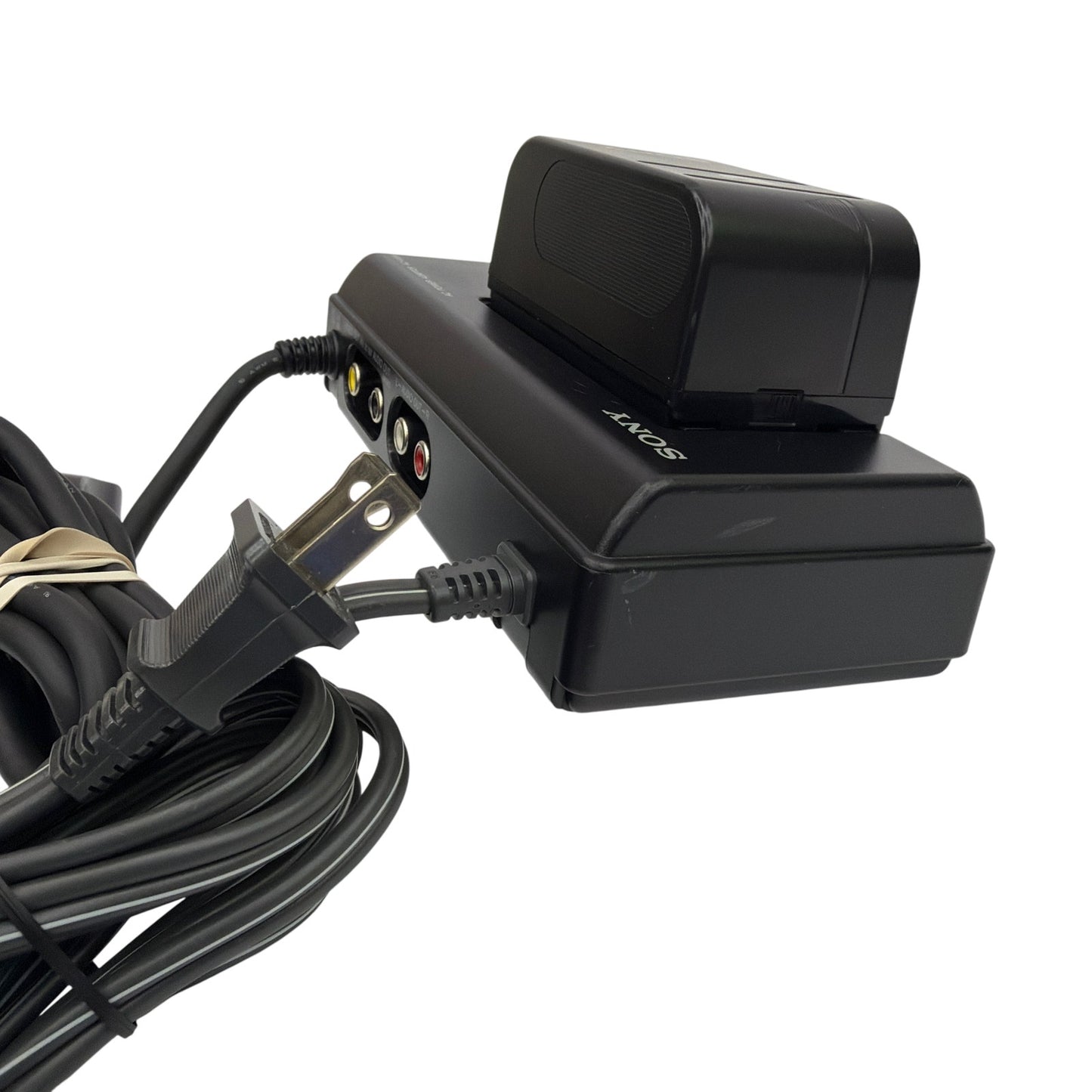 Sony AC-V65A Camcorder AC Power Adapter Battery Charger with NP-66H Battery