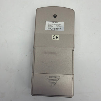 Seiko SQ-88 Quartz Metronome Made in Japan Silver