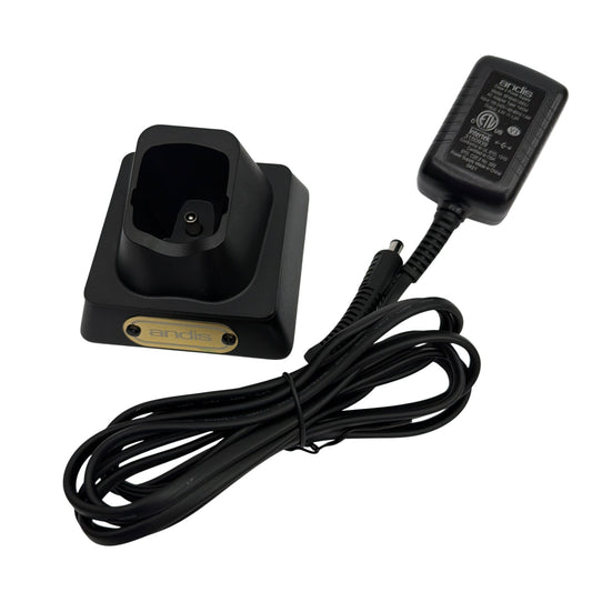 Andis Y068 Charging Stand Dock with SPA0451200U 4.5V Power Supply Adapter Black