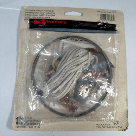 The Leather Factory Native Heritage Kits Copper Sky Dreamcatcher Kit 4350-03
