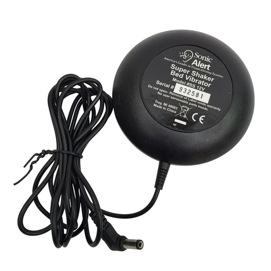 Sonic Alert Super Shaker Bed Vibrator SS 12V Replacement Shaker Black