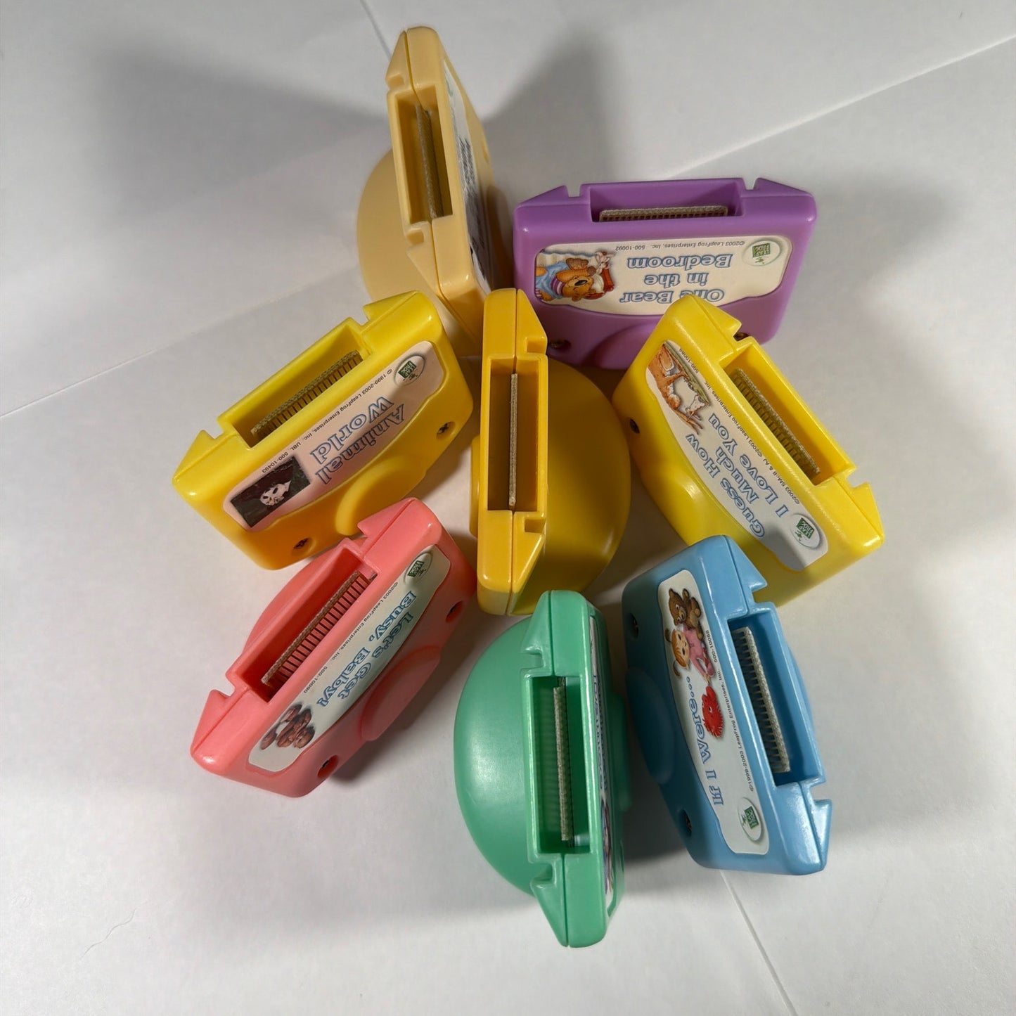 LeapFrog LittleTouch Library Cartridges Lot of 8 Animal World Wild Things Little