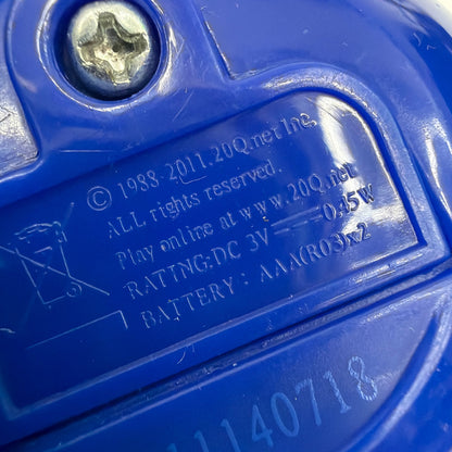 20Q Blue Electronic 20 Questions Guessing Game Tested Working