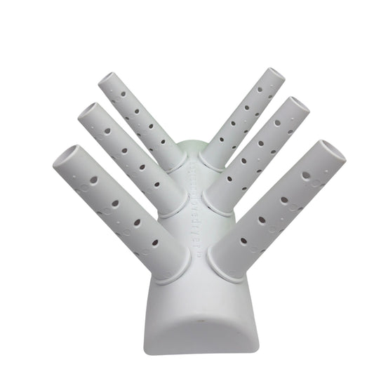 The Green Glove Dryer Non-Electric Floor Dryer with Carry Bag – White