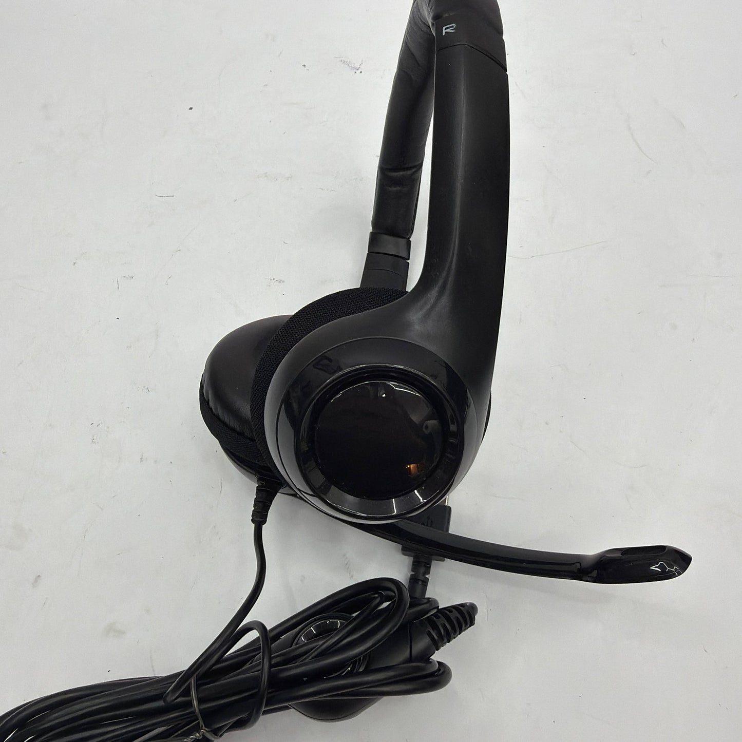 Logitech Logi USB Wired Headset with Microphone Black P/N 881-000046