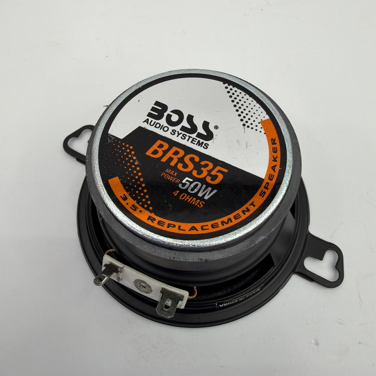 BOSS Audio Systems BRS35 3.5" Replacement Speaker 4 Ohm 50W Tested Working