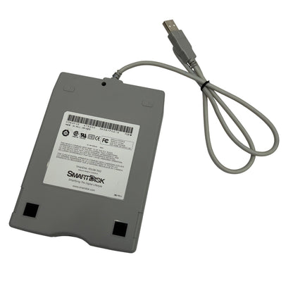 SmartDisk FDUSB-TM2 USB External 3.5" Floppy Disk Drive Mitsumi D353FUE Gray