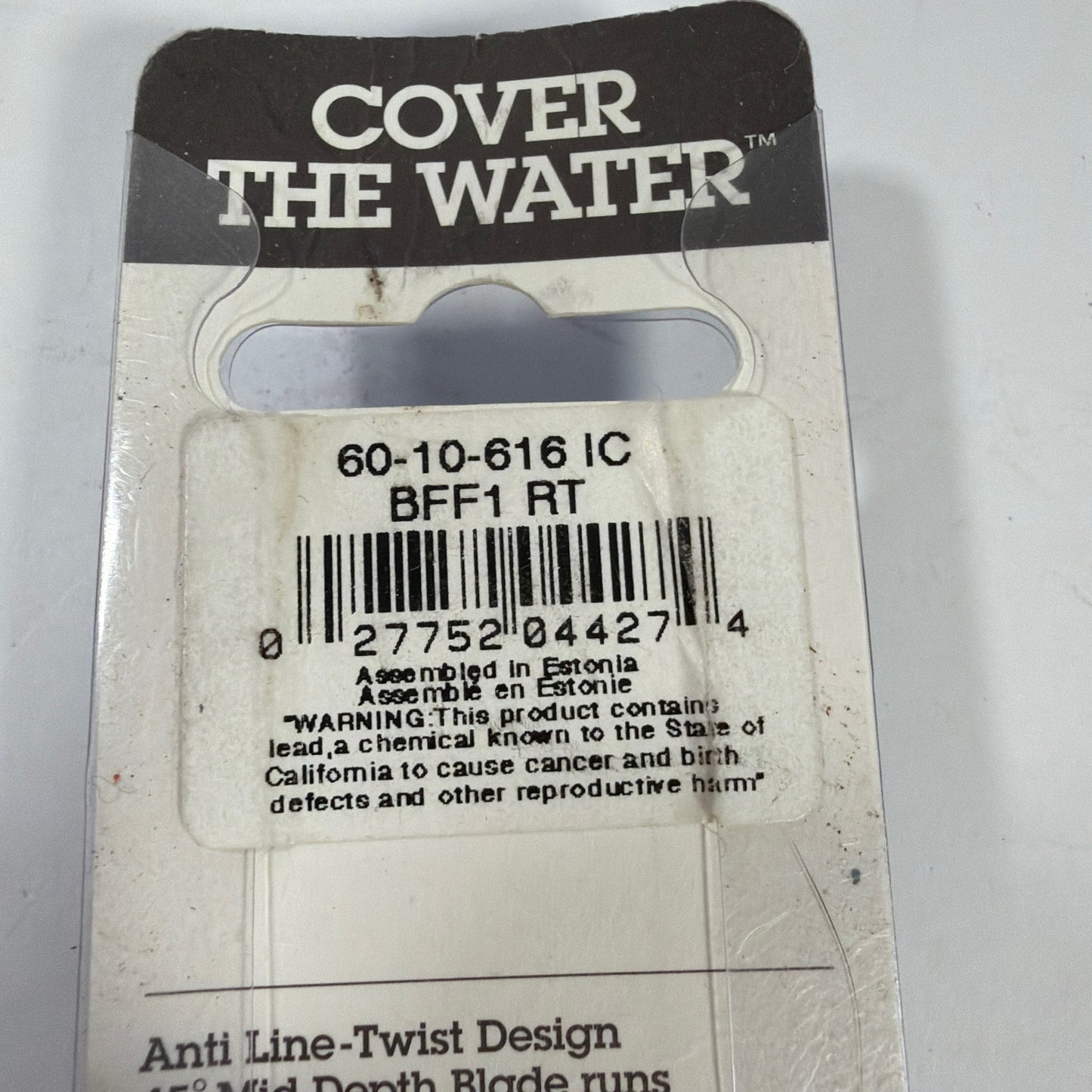 Blue Fox Vibrax Mid Depth Inline Spinner BFF1 RT Size 1 1/8 oz 4g