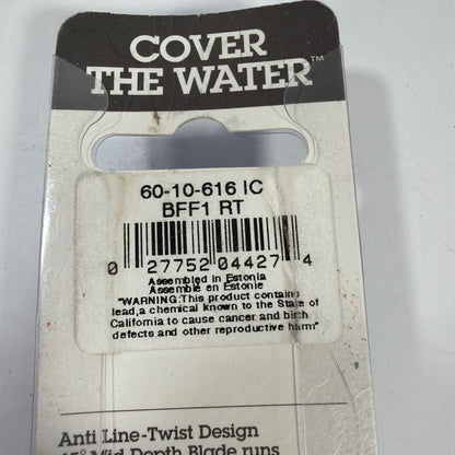 Blue Fox Vibrax Mid Depth Inline Spinner BFF1 RT Size 1 1/8 oz 4g