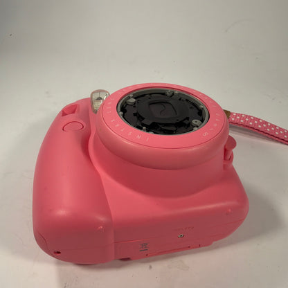 Fujifilm Instax Mini 9 Instant Film Camera Flamingo Pink Tested Working Missing